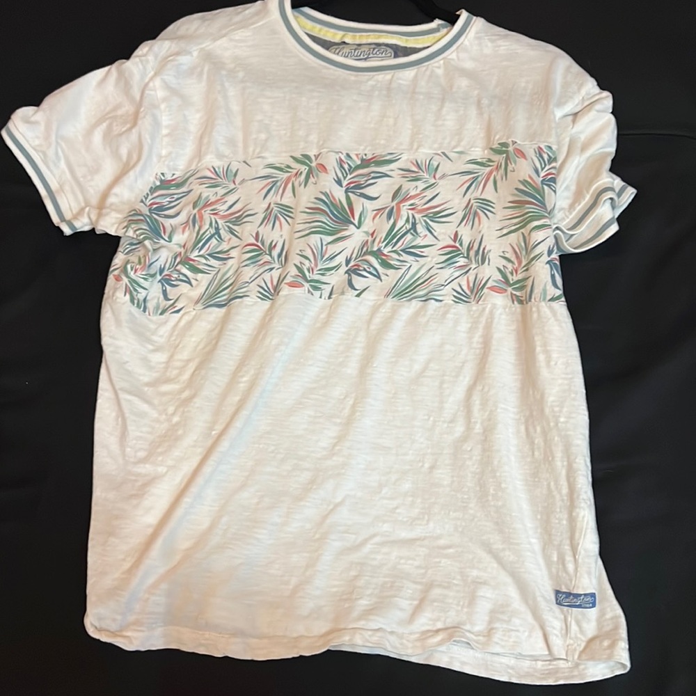Huntington Beach Club Floral Shirt